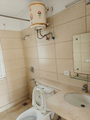 Bathroom in 3 BHK Apartment at Puri Diplomatic Residences, Sector 111 – for Rent