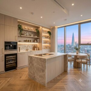 Kitchen in 3 BHK Apartment at Frontline Seven, Kokapet – for Sale
