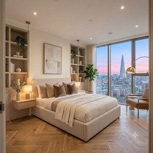 Bedroom in 3 BHK Apartment at Frontline Seven, Kokapet – for Sale