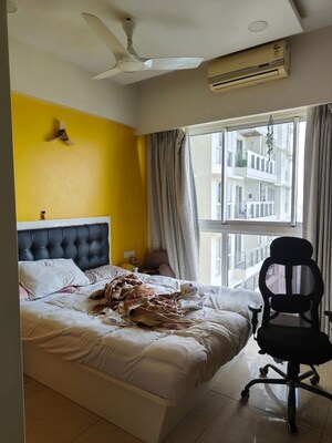 Living Room in 2 BHK Apartment at LnT Realty Crescent Bay, Parel – for Rent