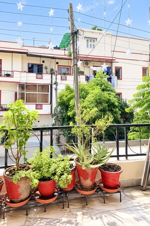 Balcony in 2 BHK Apartment at Uppal Southend, Sector 49 – for Sale