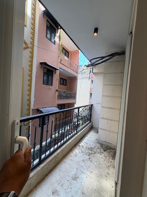 Balcony in 3 BHK Builder Floor at Chattarpur – for Rent