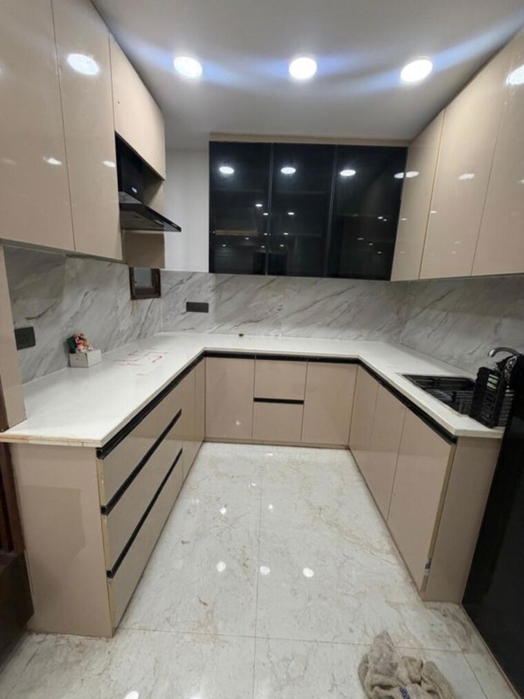 Kitchen, chattarpur 3 Bedroom 1300 Sq.Ft. Builder Floor In Chattarpur Delhi 10788047