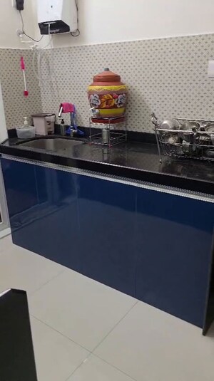 Kitchen in 2 BHK Apartment at Lodha Amara, Kolshet Road – for Rent