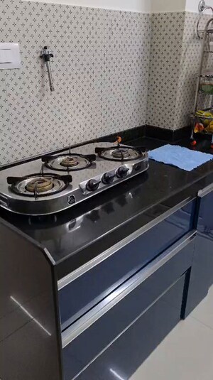 Kitchen in 2 BHK Apartment at Lodha Amara, Kolshet Road – for Rent