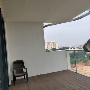 Staircase in 3 BHK Apartment at Embassy Lake Terrace, Hebbal – for Rent