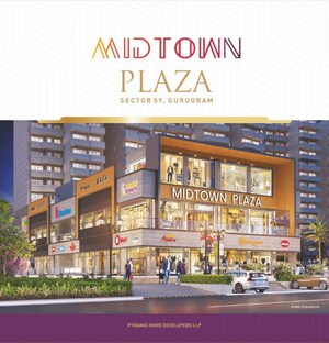 Team Area in  Office Space at Pyramid Midtown, Sector 59 – for Rent