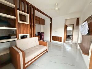 Living Room in 1 BHK Apartment at RMZ Ecoworld , Doddakannelli – for Rent