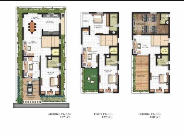 Master Plan, golden-meadows-indresham 3 Bedroom 2250 Sq.Ft. Apartment In Indresham Hyderabad 10788140