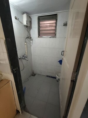 Bathroom in 1 BHK Apartment at Mamta Sankalp, Goregaon East – for Rent