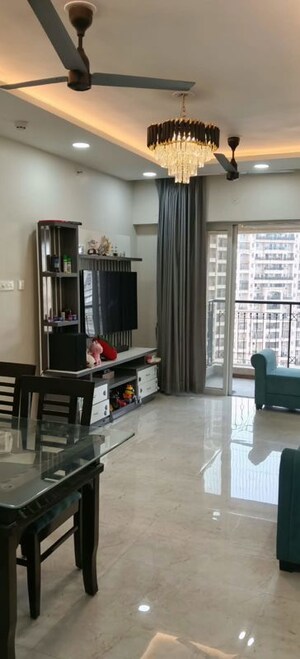Tv Room in 2 BHK Apartment at K Raheja Reserve, Mohammadwadi – for Rent