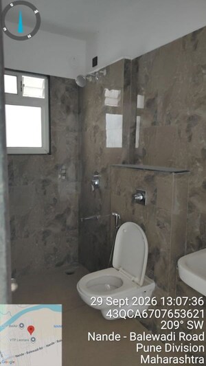 Bathroom in 2 BHK Apartment at Yashwin Hinjewadi, Hinjewadi Phase 2 – for Rent