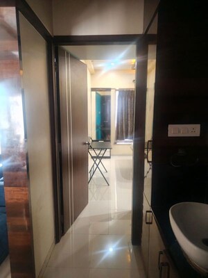 Bathroom in 2 BHK Apartment at Abhinav Pebbles Urbania, Bavdhan – for Rent