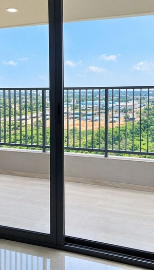 Balcony in 4 BHK Apartment at DSR The Classe, Narsingi – for Sale