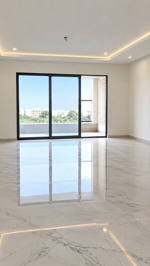 Living Room in 4 BHK Apartment at DSR The Classe, Narsingi – for Sale