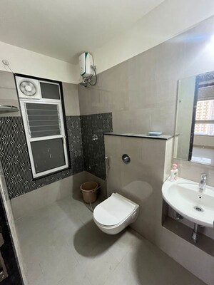 Bathroom in 2 BHK Apartment at K Raheja Sterling, Mohammadwadi – for Rent