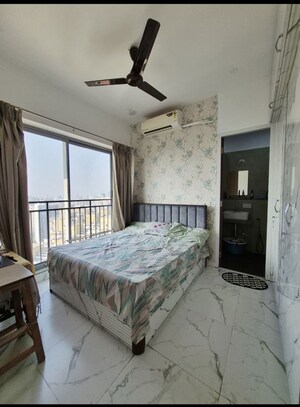 Bedroom in 1 BHK Apartment at Je And Vee Om Trimurti, Malad East – for Rent