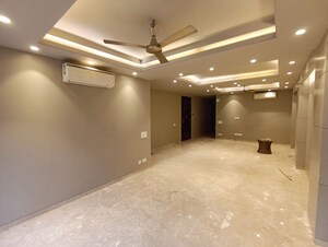Living Room in 3.5 BHK Builder Floor at Greater Kailash – for Rent