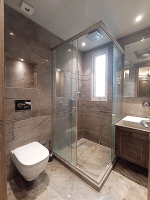 Bathroom in 3.5 BHK Builder Floor at Greater Kailash – for Rent
