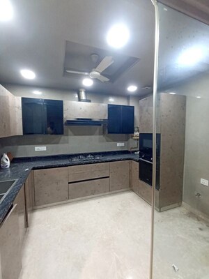Kitchen in 3.5 BHK Builder Floor at Greater Kailash – for Rent