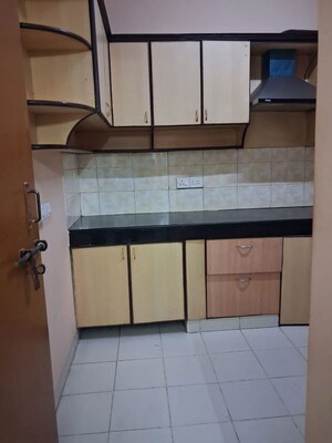 Kitchen in 3 BHK Builder Floor at Unitech South City II, Sector 50 – for Rent