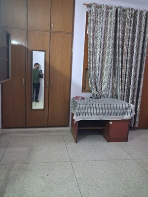 Bedroom in 3 BHK Builder Floor at Unitech South City II, Sector 50 – for Rent