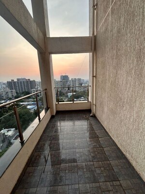 Balcony in 3 BHK Apartment at Mhada Towers Pimpri, Pimpri – for Rent