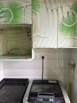 Bathroom in 1 BHK Apartment at Malad Apartment, Malad West – for Rent