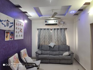 Living Room in 3 BHK Builder Floor at Madhapur – for Rent