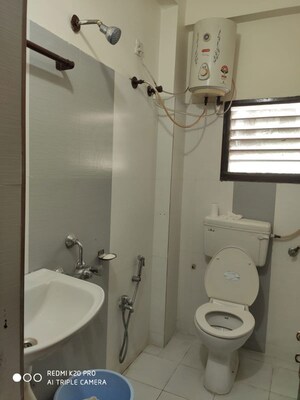Bathroom in 3 BHK Builder Floor at Madhapur – for Rent