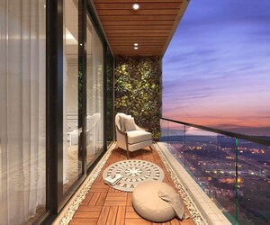 Balcony in 1 BHK Apartment at DTG Ashford, Borivali East – for Sale