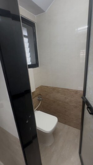 Attached Bathroom in 1 BHK Apartment at Runwal Plaza, Vartak Nagar – for Sale