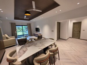 Dining area in 2 BHK Builder Floor at Green Park – for Rent