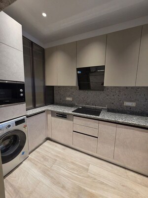 Kitchen in 2 BHK Builder Floor at Green Park – for Rent