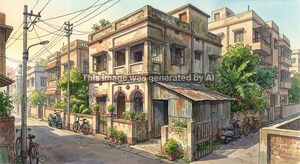  Builder Floor – Exterior View View at Halisahar - for Sale