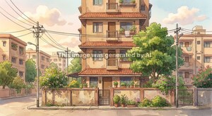  Apartment – Exterior View View at Juhu - for Sale