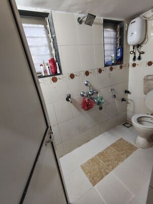 Bathroom in 1 BHK Apartment at Haridwar Apartments, Evershine Nagar – for Rent