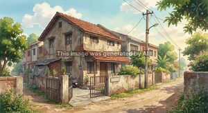  Independent House – Exterior View View at Nardana - for Sale
