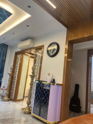 Living Room in 5 BHK Apartment at Kasturi Epitome, Wakad – for Sale