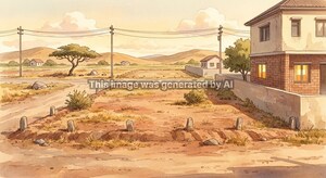  Land – Exterior View View at Guru Raghavendra Nagar - for Sale