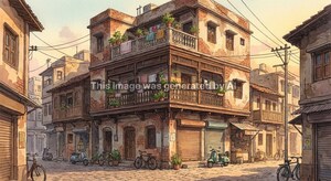  Builder Floor – Exterior View View at Baranpura - for Sale