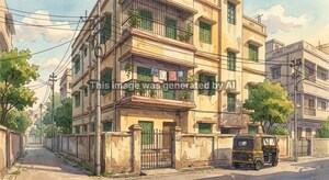  Apartment – Exterior View View at Milk Colony - for Sale