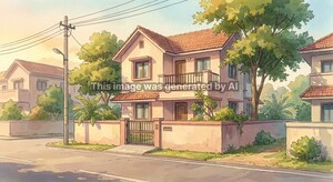  Independent House – Exterior View View at Navakhal - for Sale