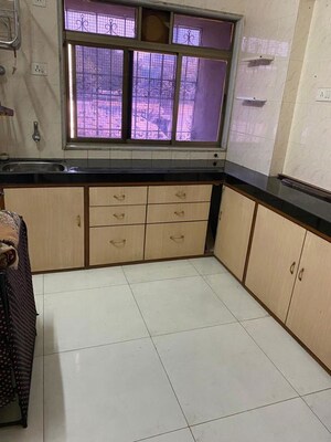 Kitchen in 1 BHK Apartment at Worli Sneha CHS, Worli – for Rent