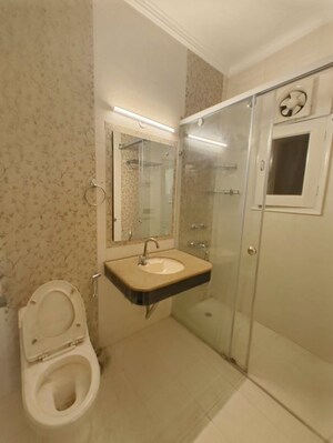 Bathroom in 3 BHK Builder Floor at Chittaranjan Park – for Rent