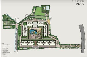 Master Plan in 3 BHK Apartment at Sobha Windsor, Whitefield – for Sale