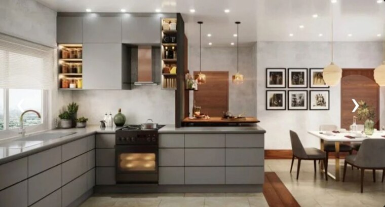 Kitchen, sobha-windsor 3 Bedroom 1817 Sq.Ft. Apartment In Whitefield Bangalore 10788787