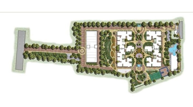 Master Plan, mana-capitol 3 Bedroom 1554 Sq.Ft. Apartment In Sarjapur Road Bangalore 10788824