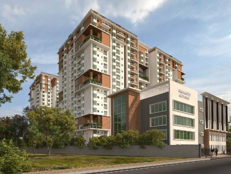 Exterior View, mana-capitol 3 Bedroom 1554 Sq.Ft. Apartment In Sarjapur Road Bangalore 10788824