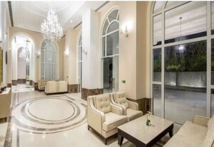 Living Room in 3 BHK Apartment at DLF The Skycourt, Sector 86 – for Rent